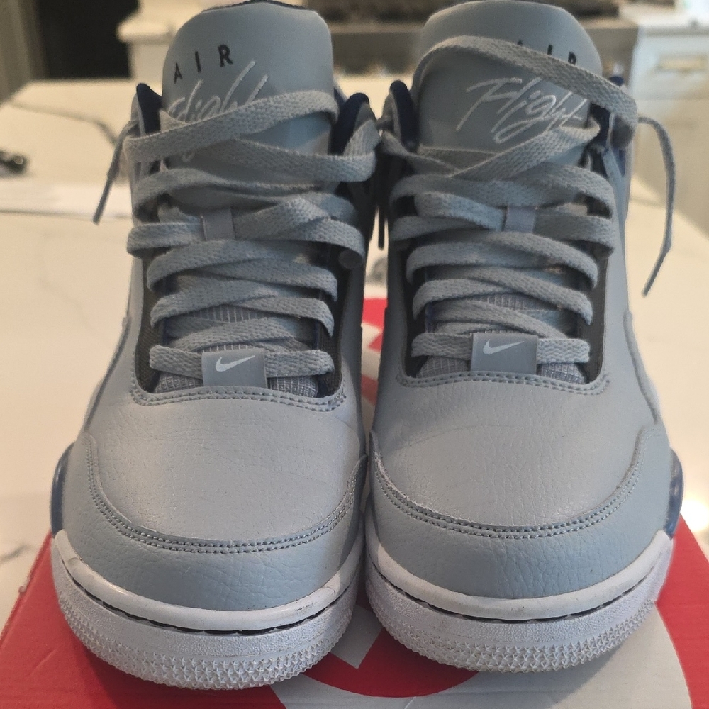 Nike Air Flight Legacy – Wolf Grey/White/Mystic Navy, Men’s Size 9.5